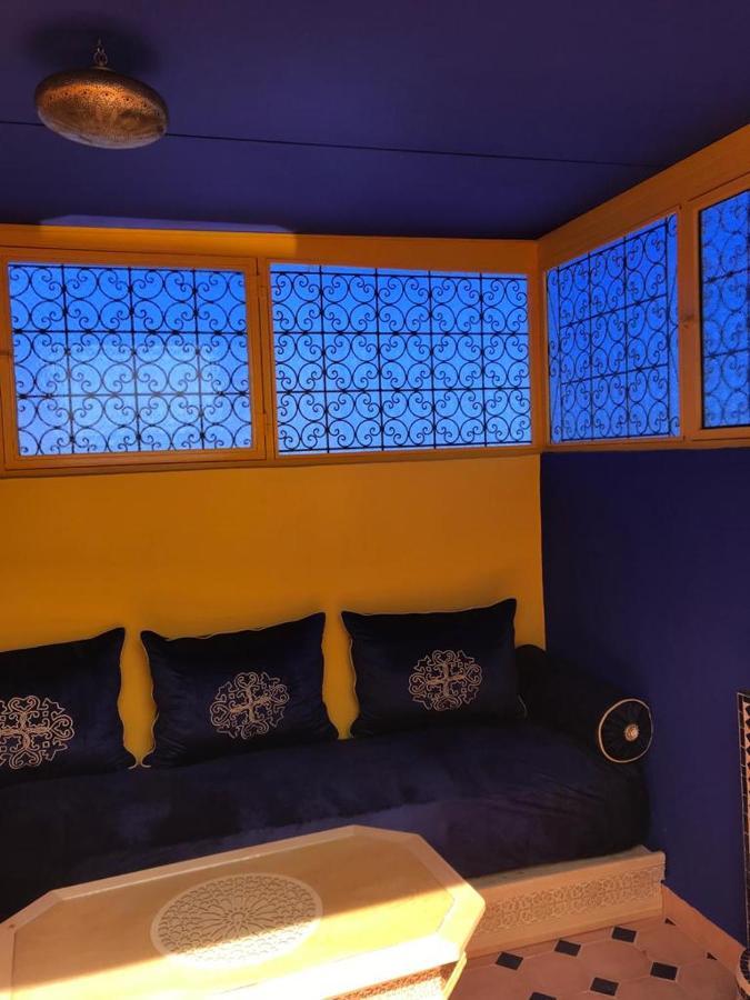 Authentic Moroccan Charm Apartment In Marrakech Terrace Marrakesch Exterior foto
